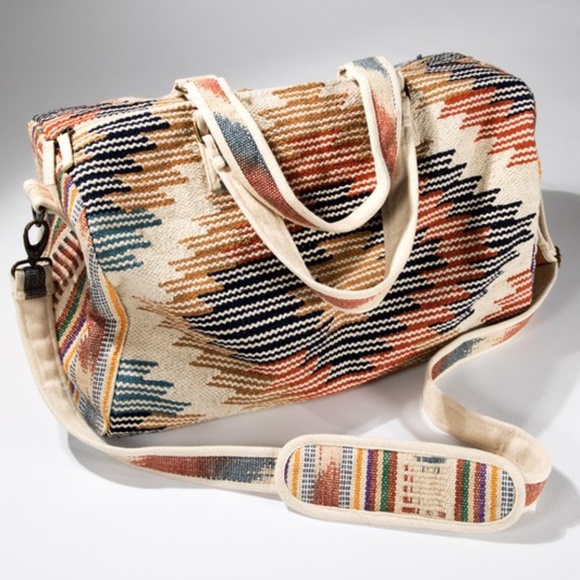 Handbags - SOLD OUT Multicolor Handmade Desert Rose Ethnic Western Pattern Large Travel